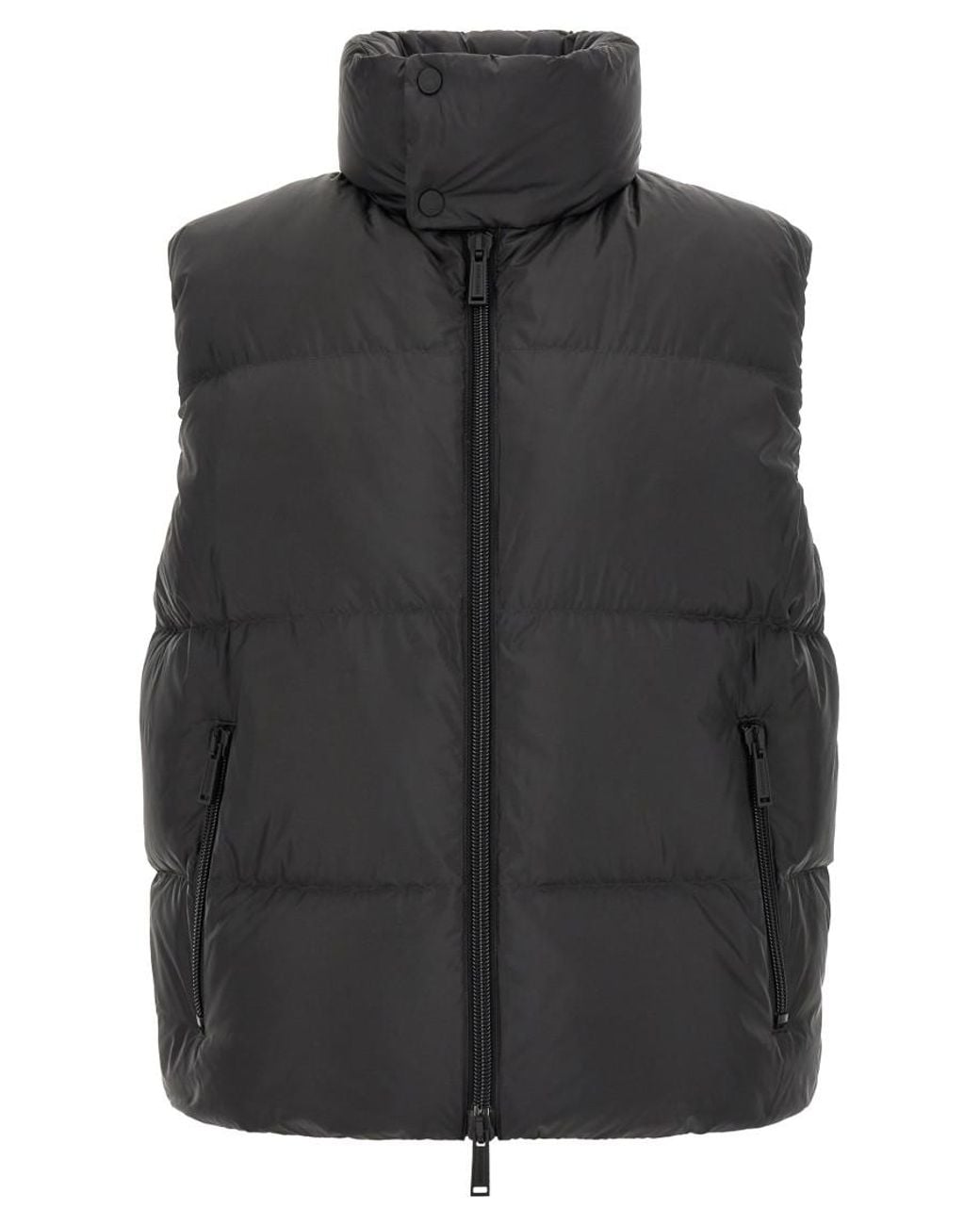 DSquared² Black 'D2 Upside Down' Vest for men