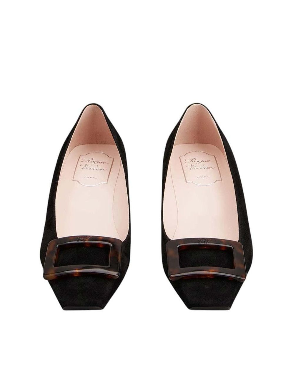 Roger Vivier Black Slip On Pumps