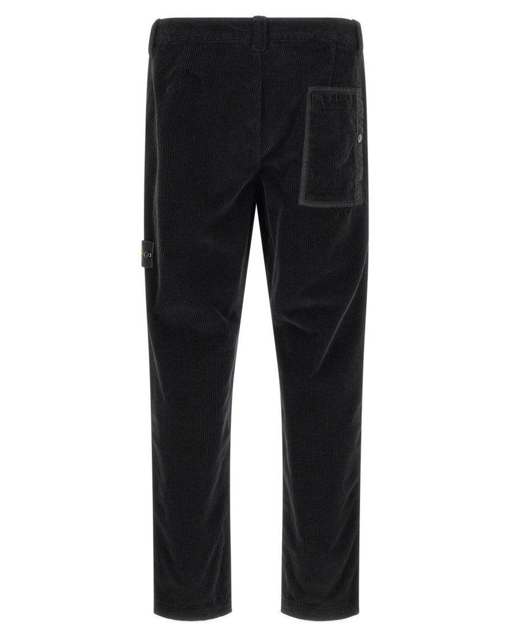 Stone Island Black '3100059' Pants for men