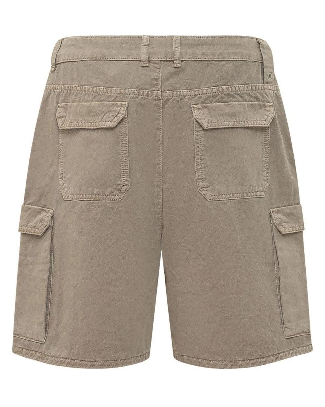 Represent Gray Solid Shorts for men