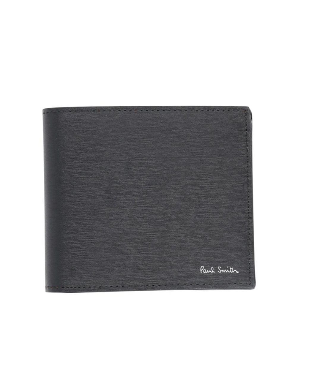 Paul Smith Gray Logo Wallet for men