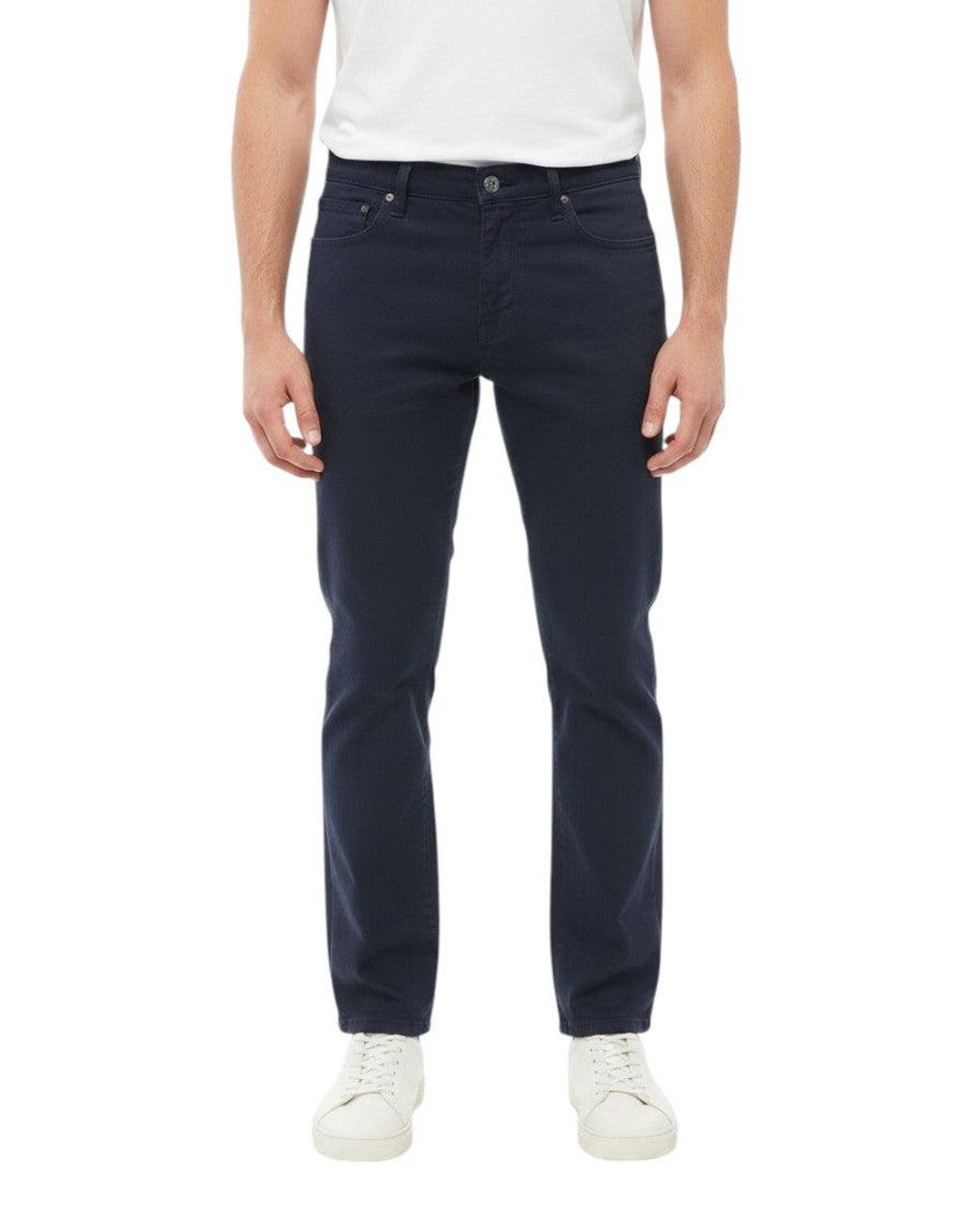 Corneliani Blue Mid Rise Jeans for men