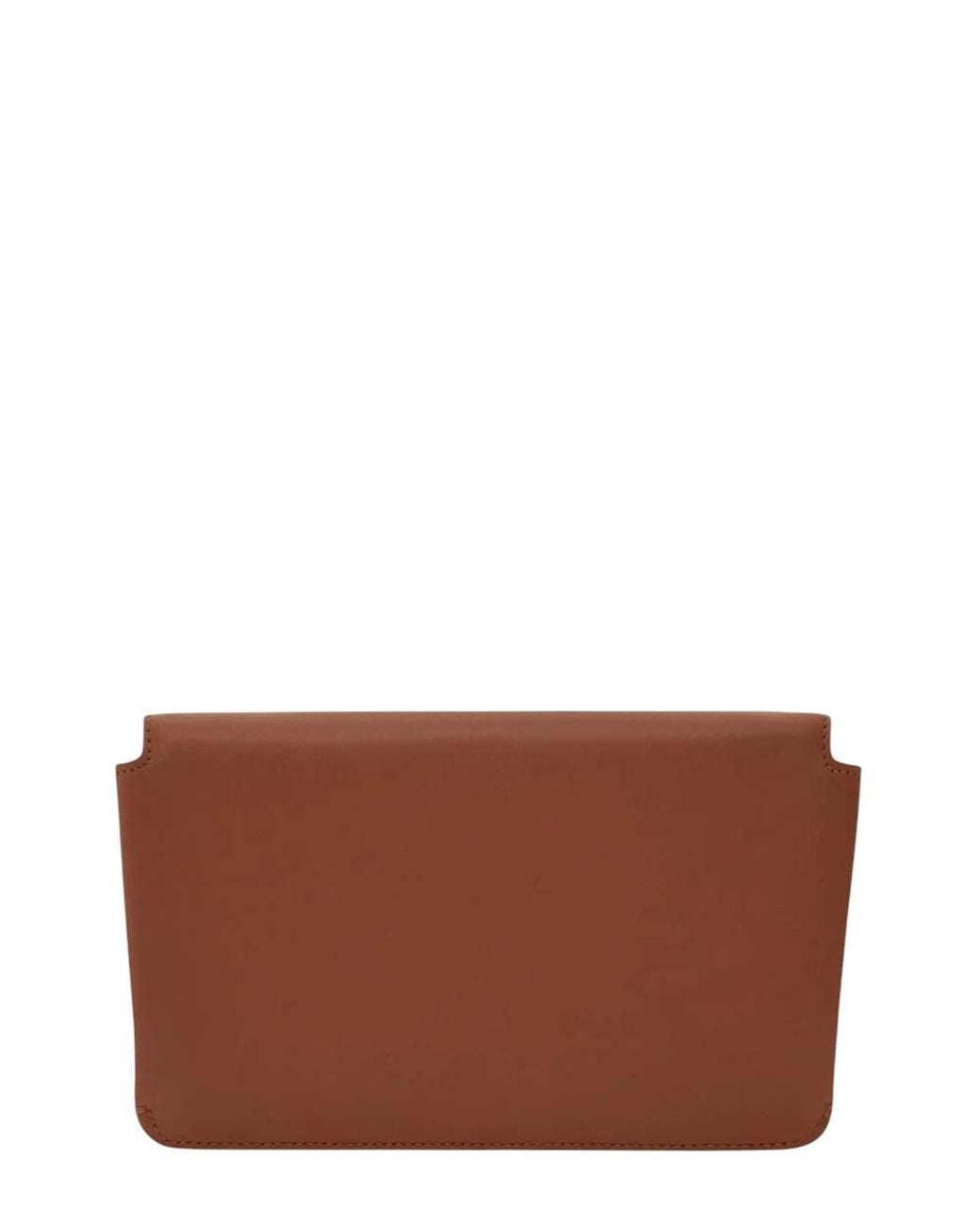 Ferragamo Brown Gancini Mini Crossbody Bag