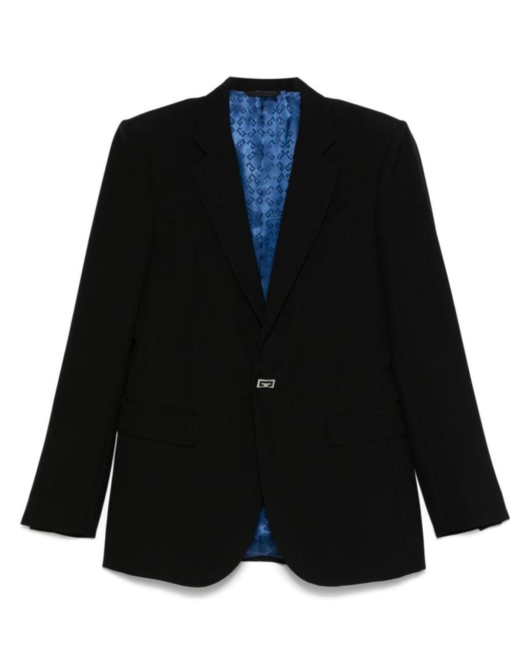 Givenchy Black Single Breasted Jacket Clothing for men