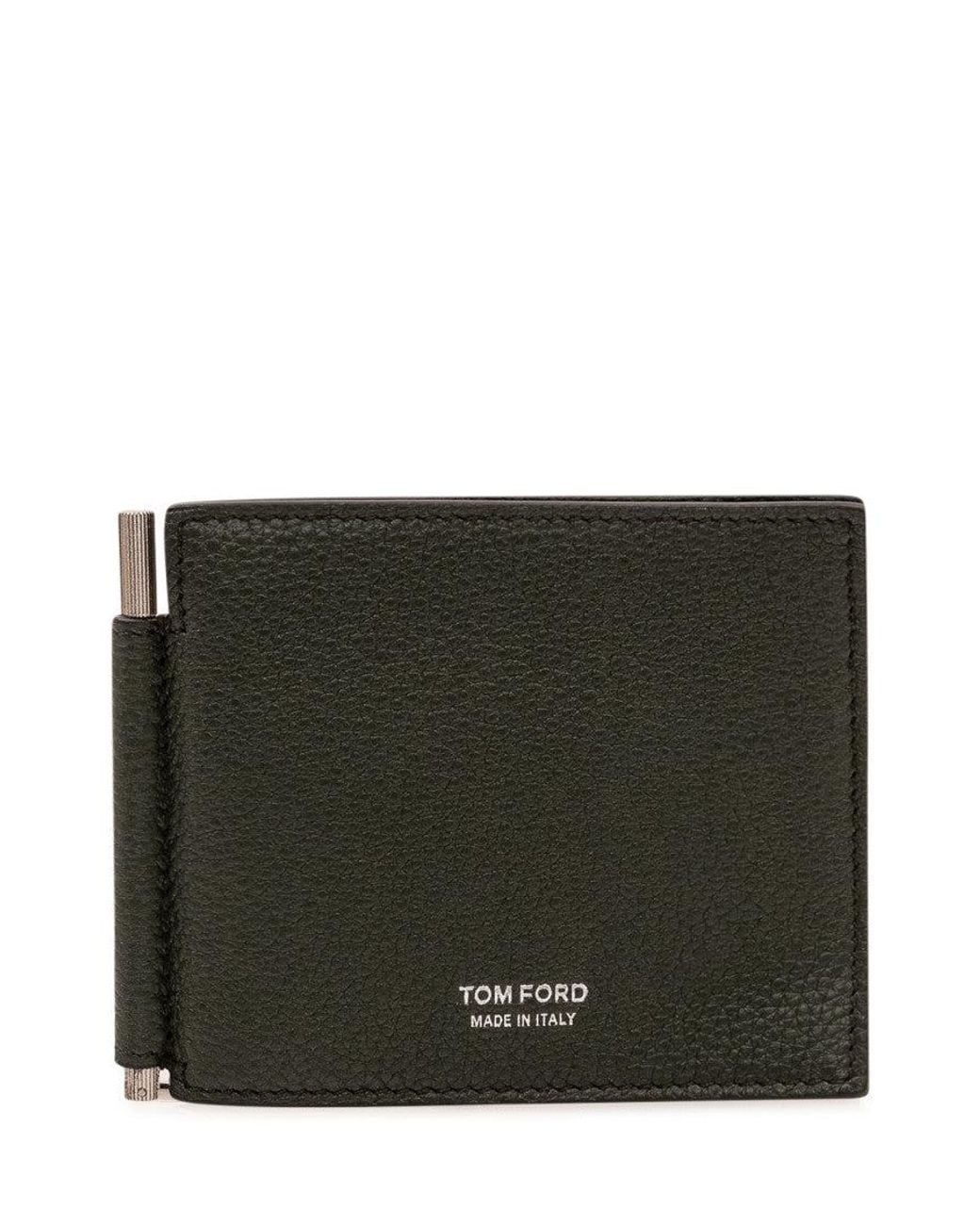 Tom Ford Black Textured Wallet for men