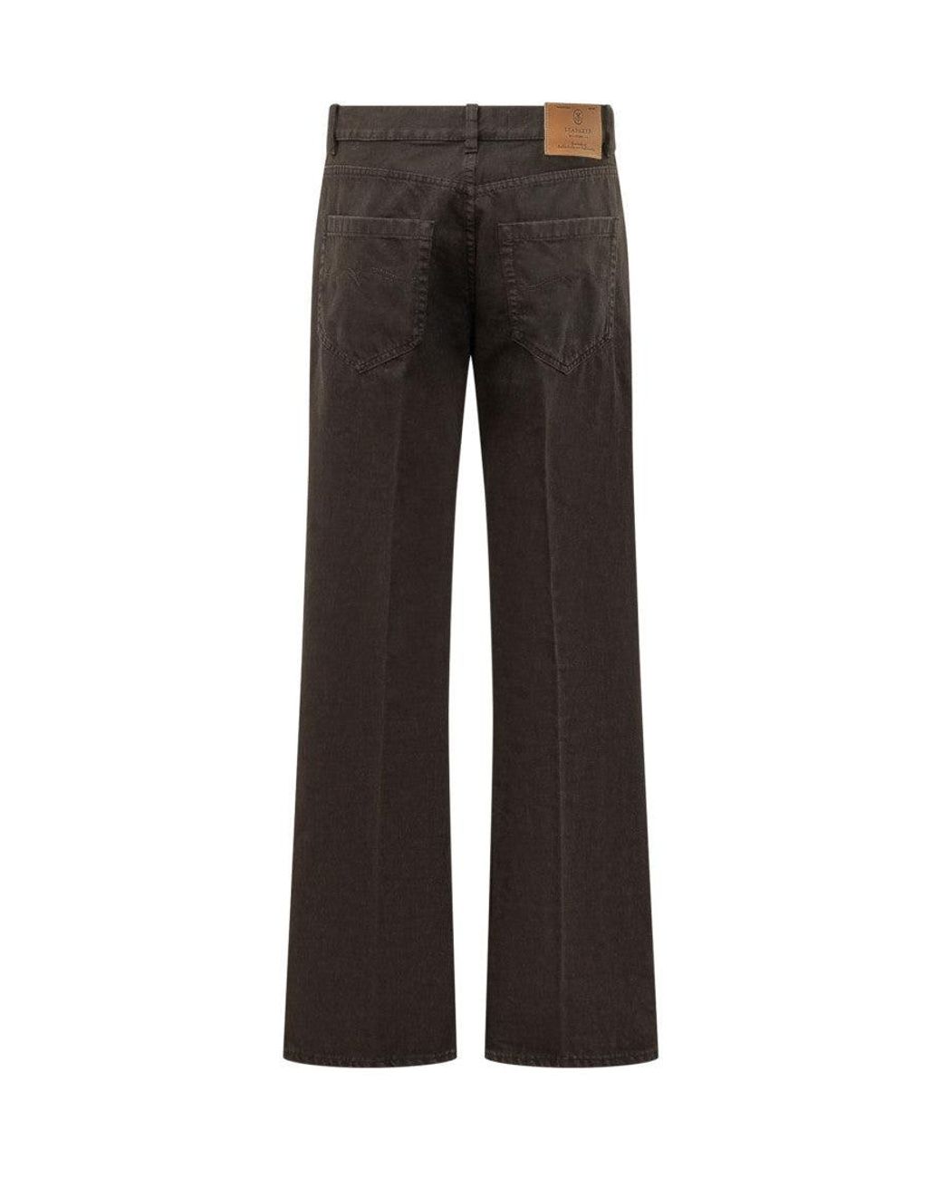 Seafarer Black Bootcut Mid Rise Jeans