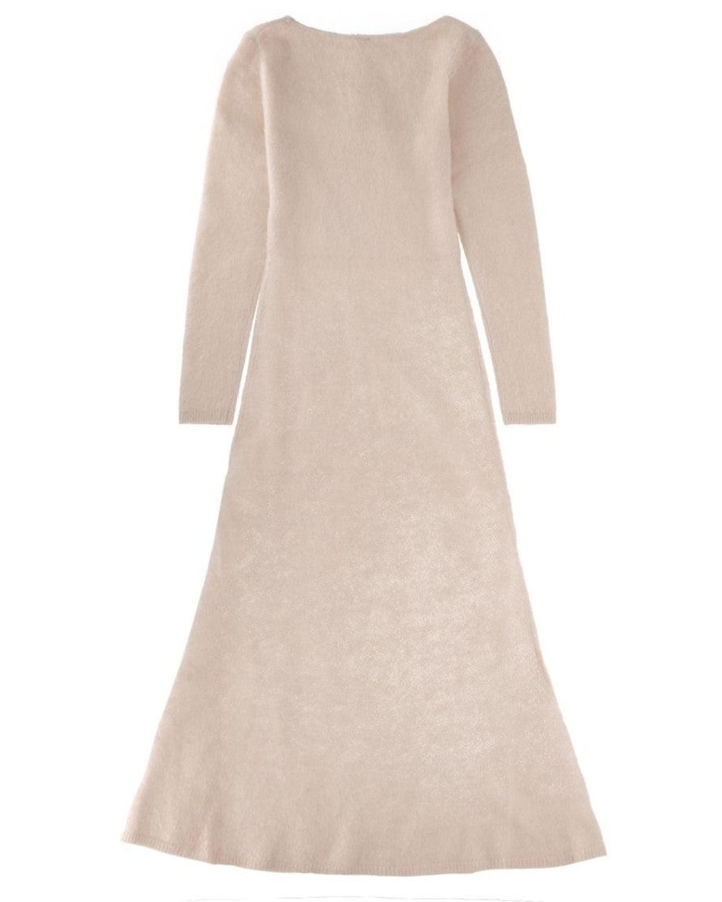 THE GARMENT Pink Round Neck Maxi Dress