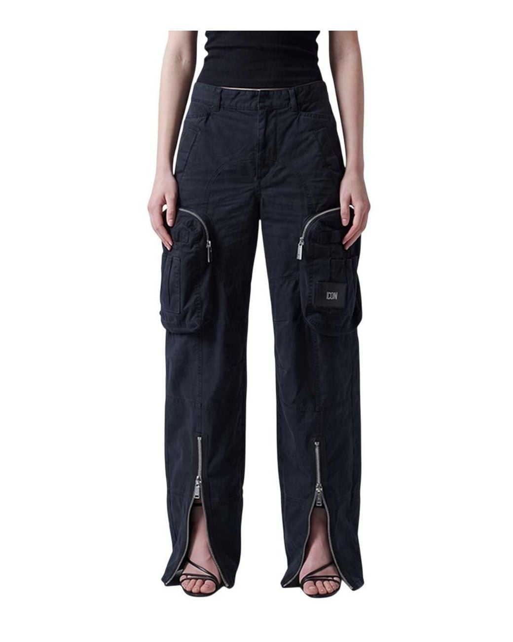 DSquared² Blue Regular Cargo Pants