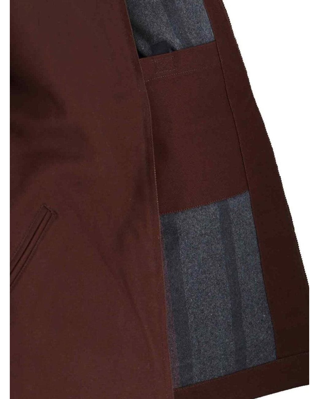 Carhartt Brown Regular Logo Jacket for men