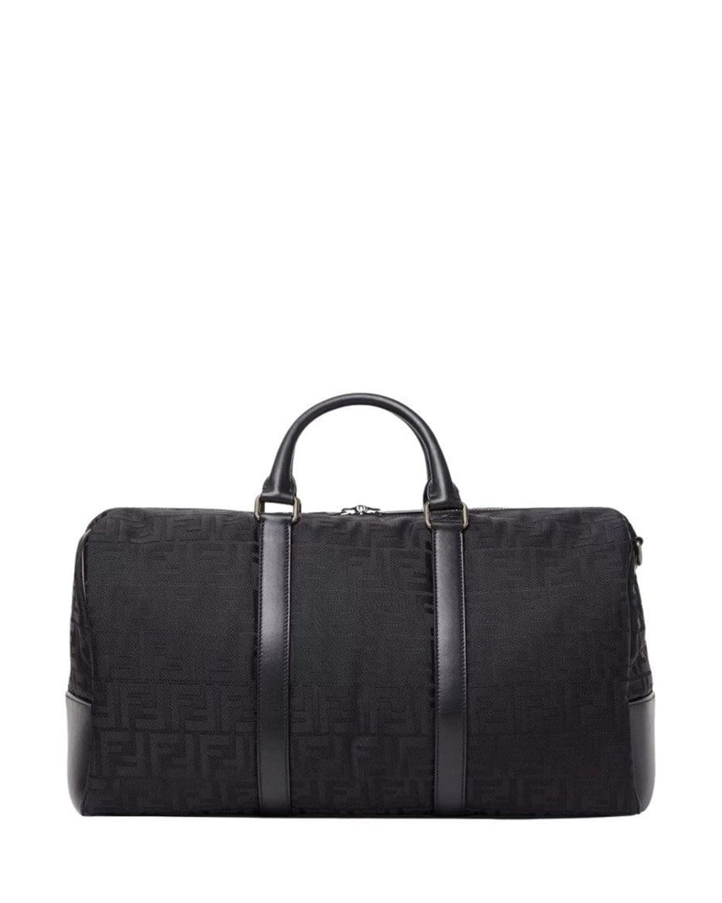 Fendi Black Ff Duffel Bag for men