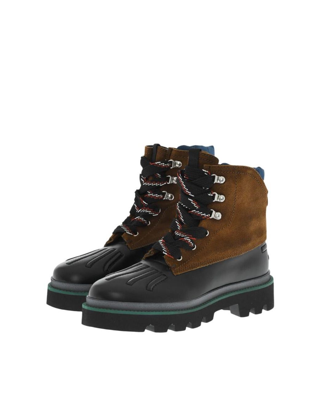 DSquared² Brown Solid Mountain Boots for men