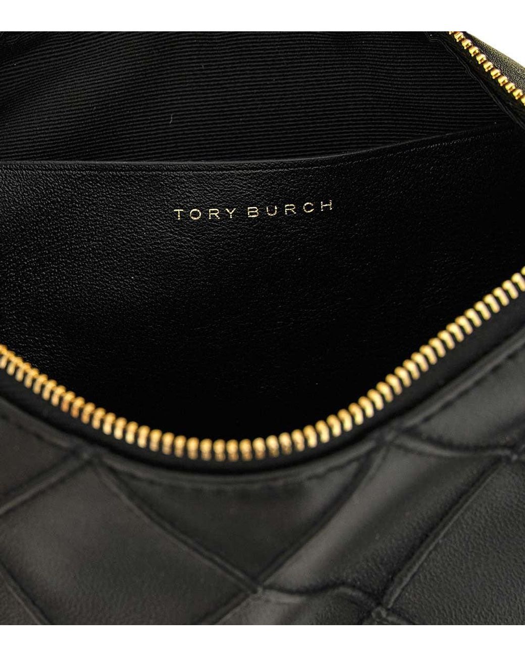Tory Burch Black Fleming Mini Shoulder Bag