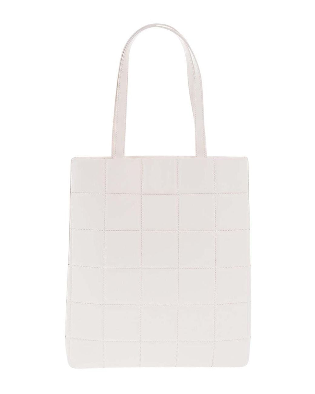 Love Moschino White Logo Large Tote