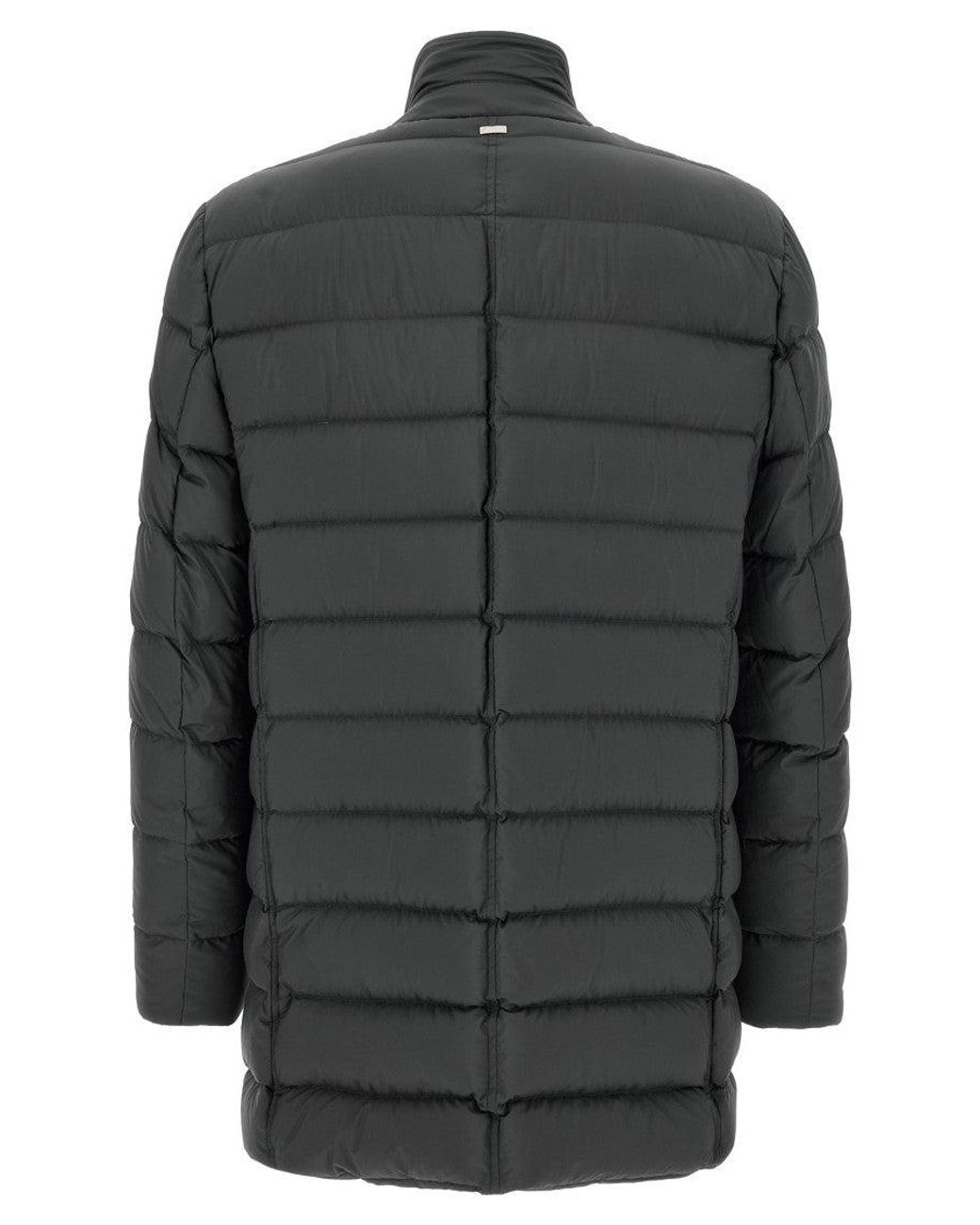 Herno Gray 'Il Cappotto' Down Jacket for men