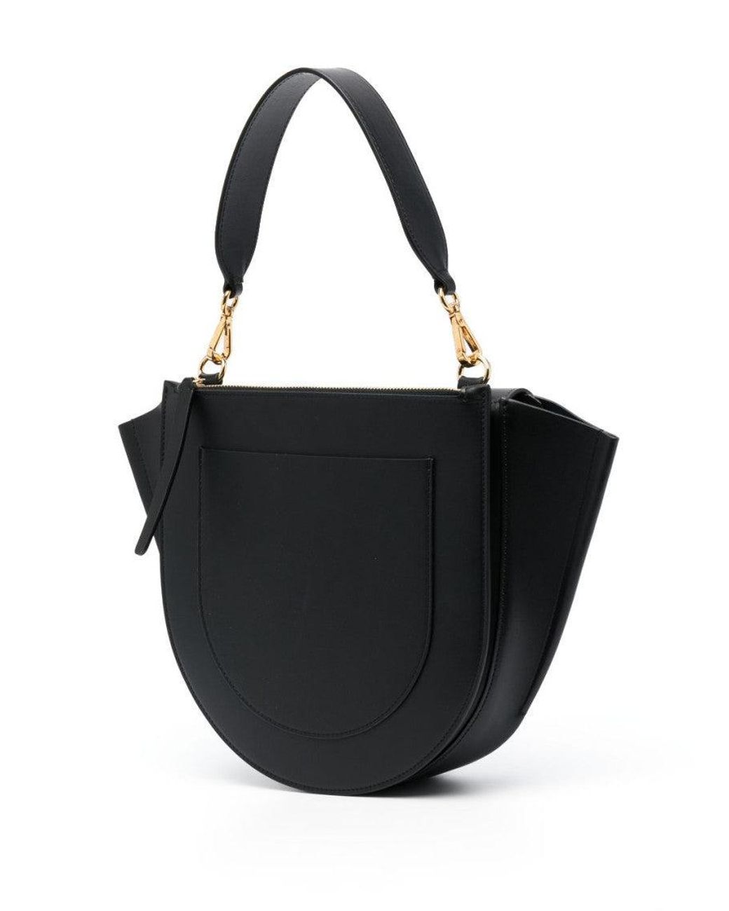 Wandler Black Medium Hortensia Bag