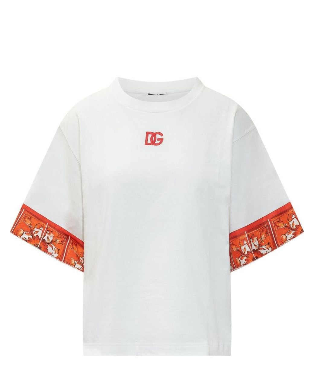 Dolce & Gabbana White Classic T-Shirt