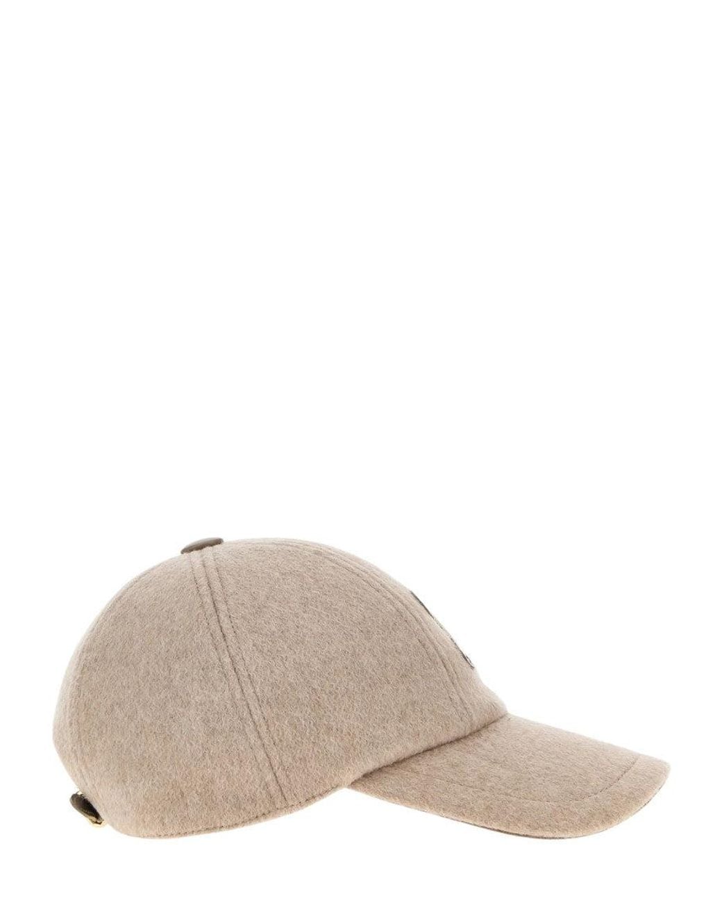 Max Mara Natural Logo Baseball Cap