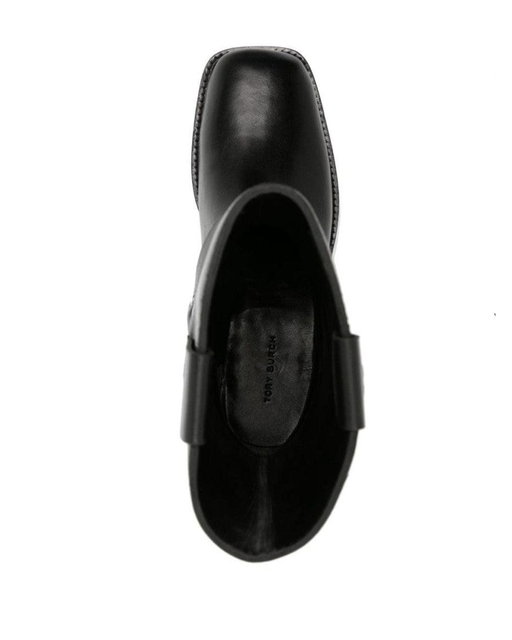 Tory Burch Black Leather Boots