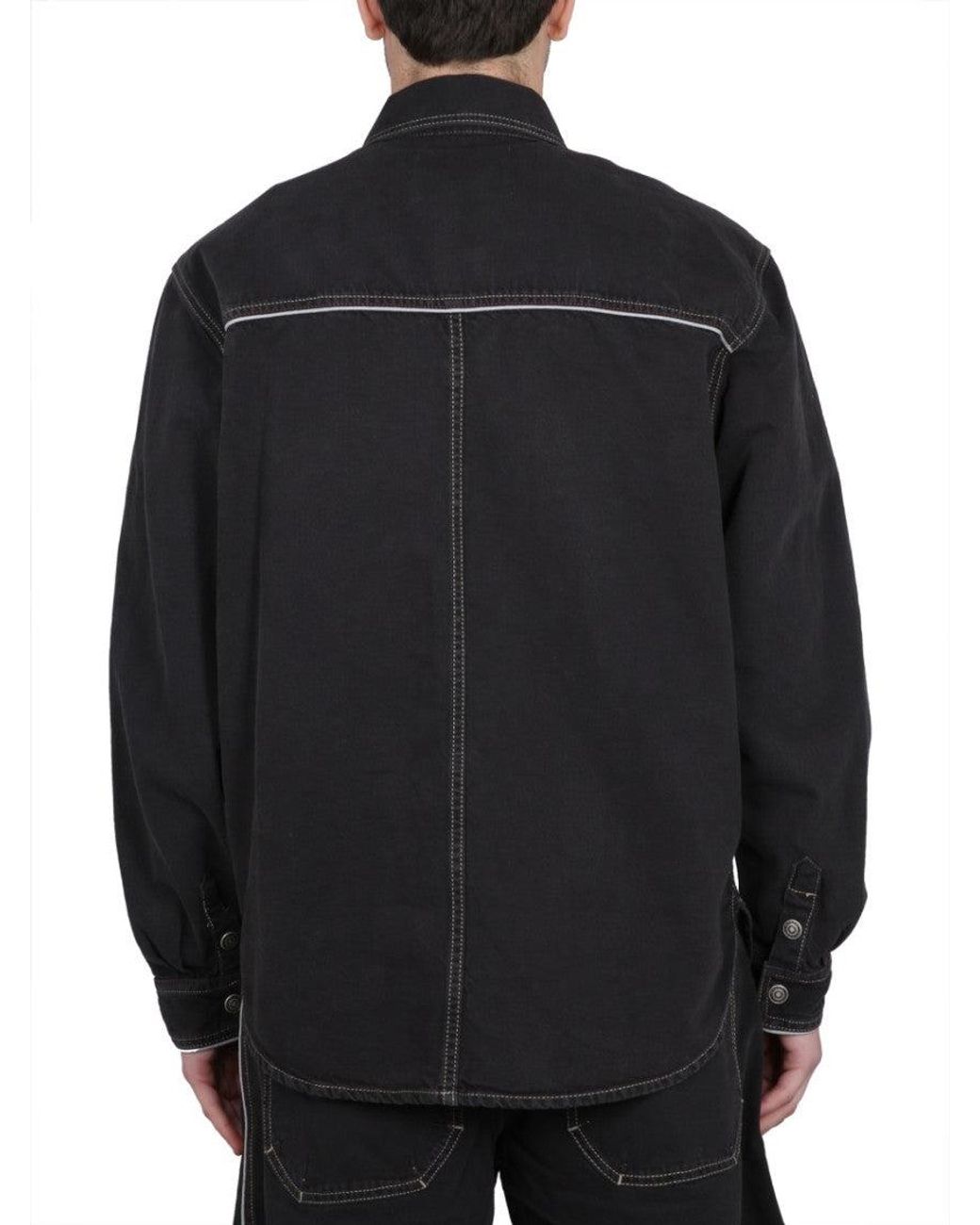 Isabel Marant Black Shirt Collar Jackets for men