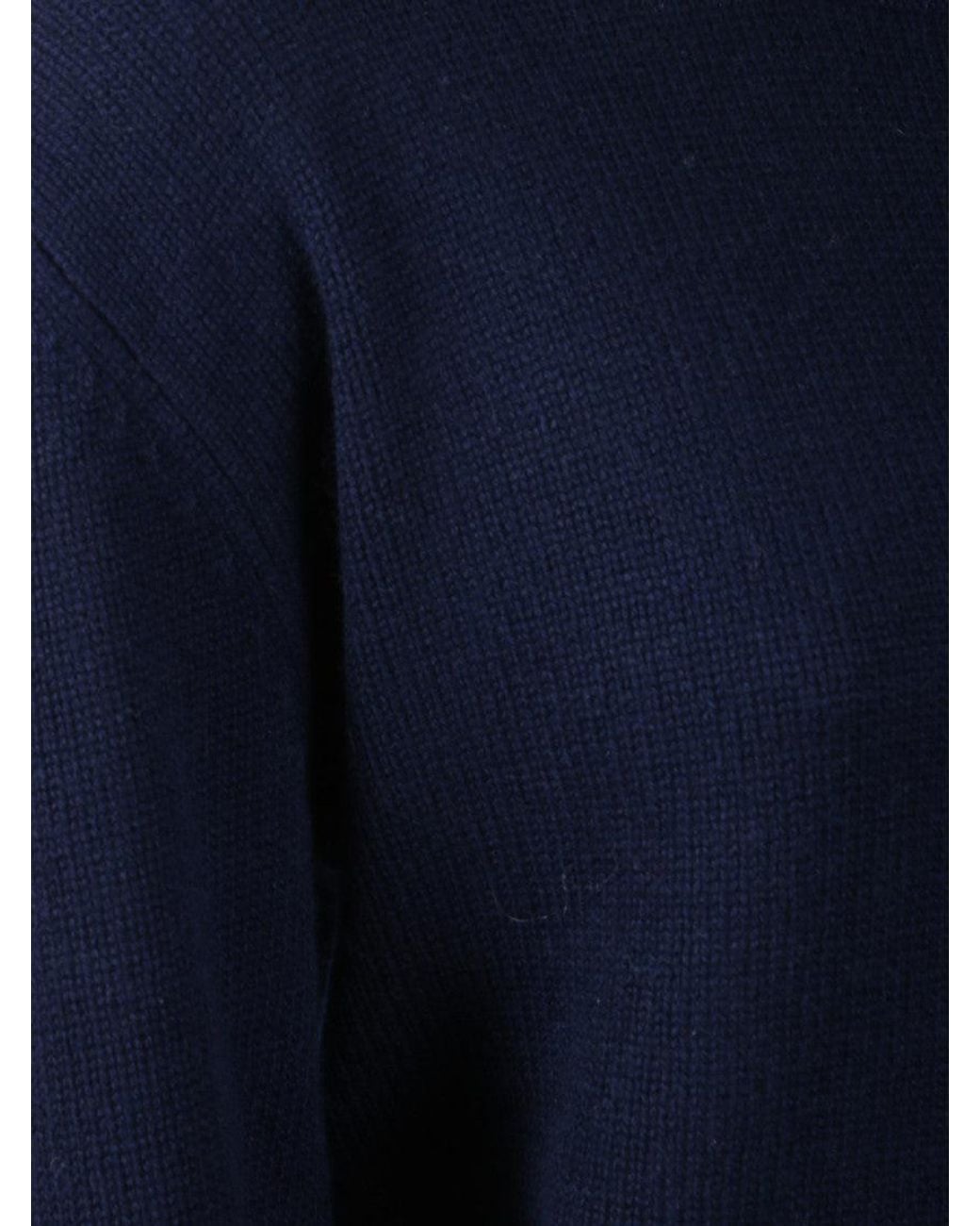 Allude Blue Wool Sweater