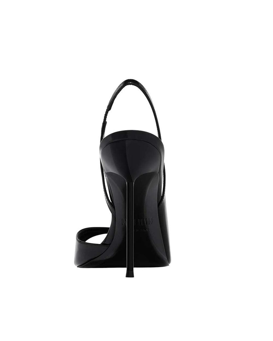 Paris Texas White Slingback Heels