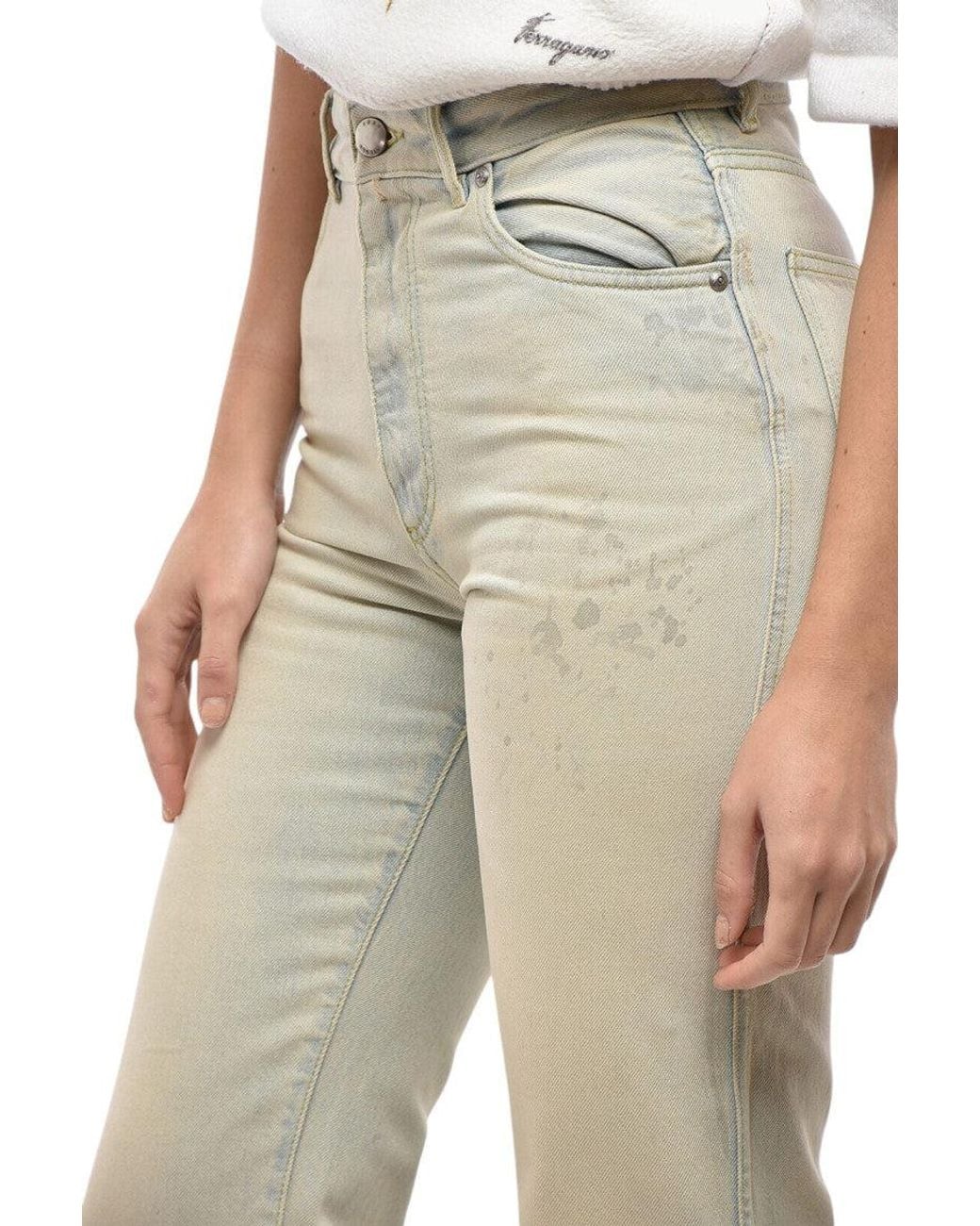 1989 STUDIO Natural Sky Straight High Rise Jeans