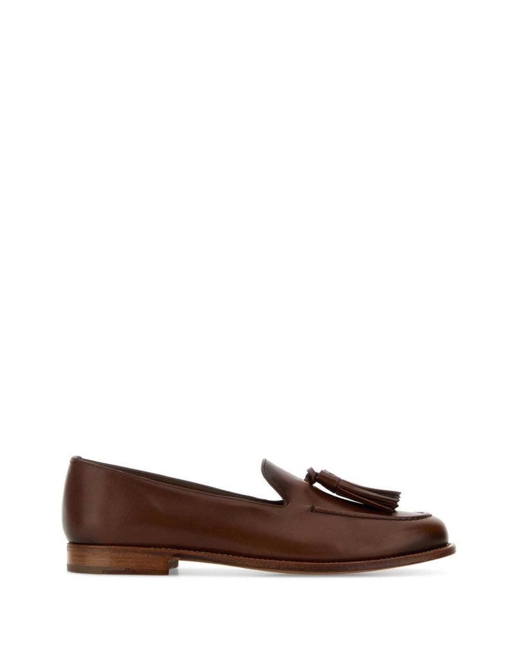 Church's Brown Leather Loafers