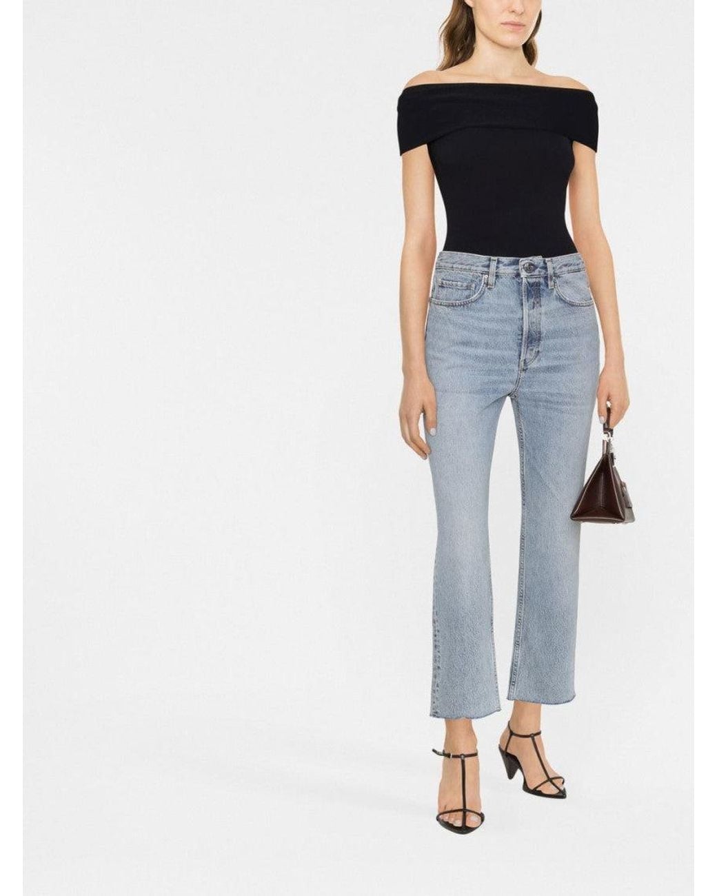 Totême  Blue Light Classic Cut Jeans