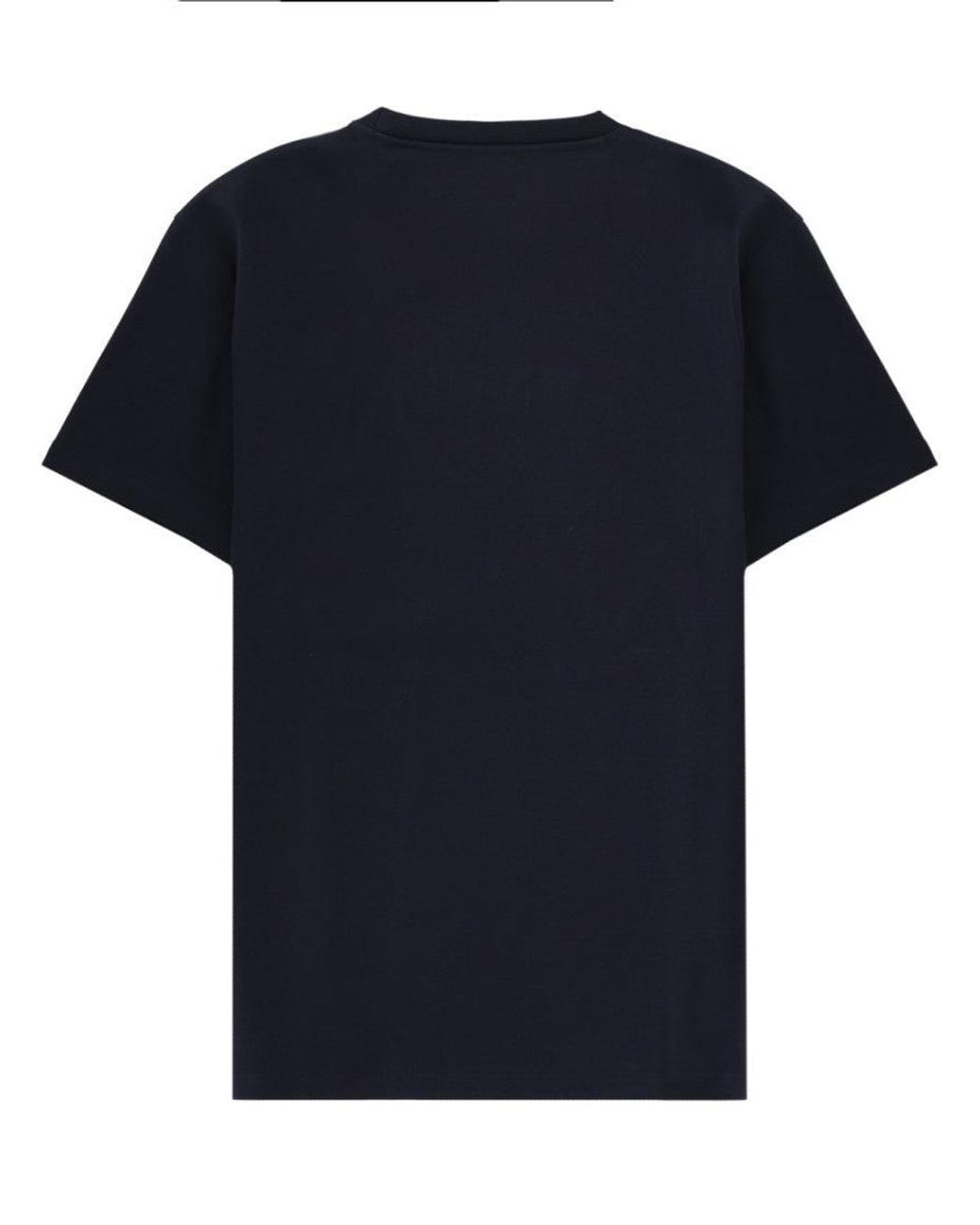 Fendi Black Dark Logo T-Shirt for men