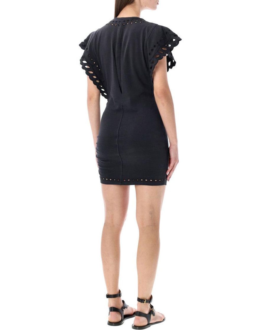 Isabel Marant Blue Orlane Cotton Dress