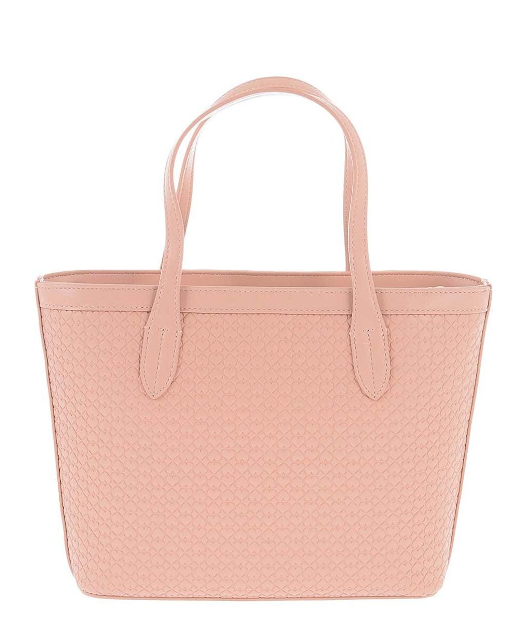 Love Moschino Pink Light Valentina Top Zip Small Tote