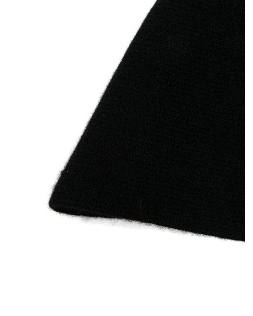Uma Wang Black Bucket Hat