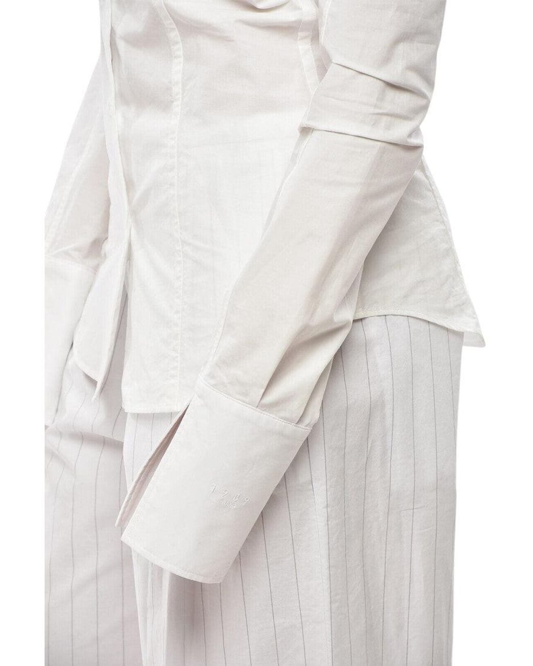 1989 STUDIO White Full Sleeve Shirt