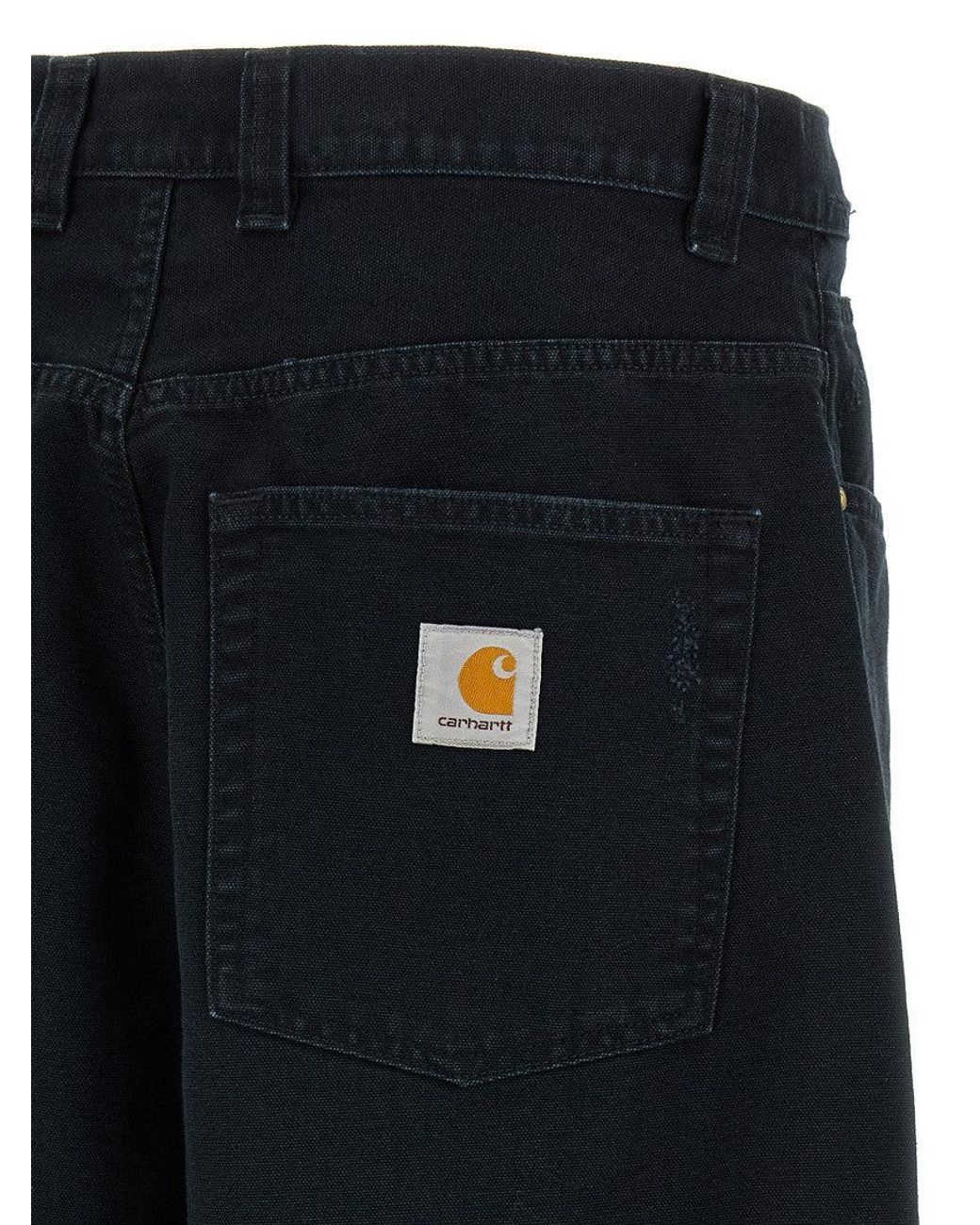 Carhartt Blue Relaxed Jeans for men