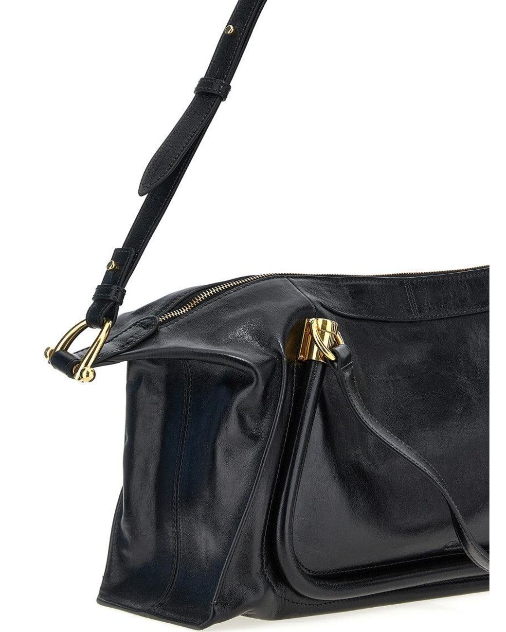 Chloé Black 'Paraty 24' Satchel Bag
