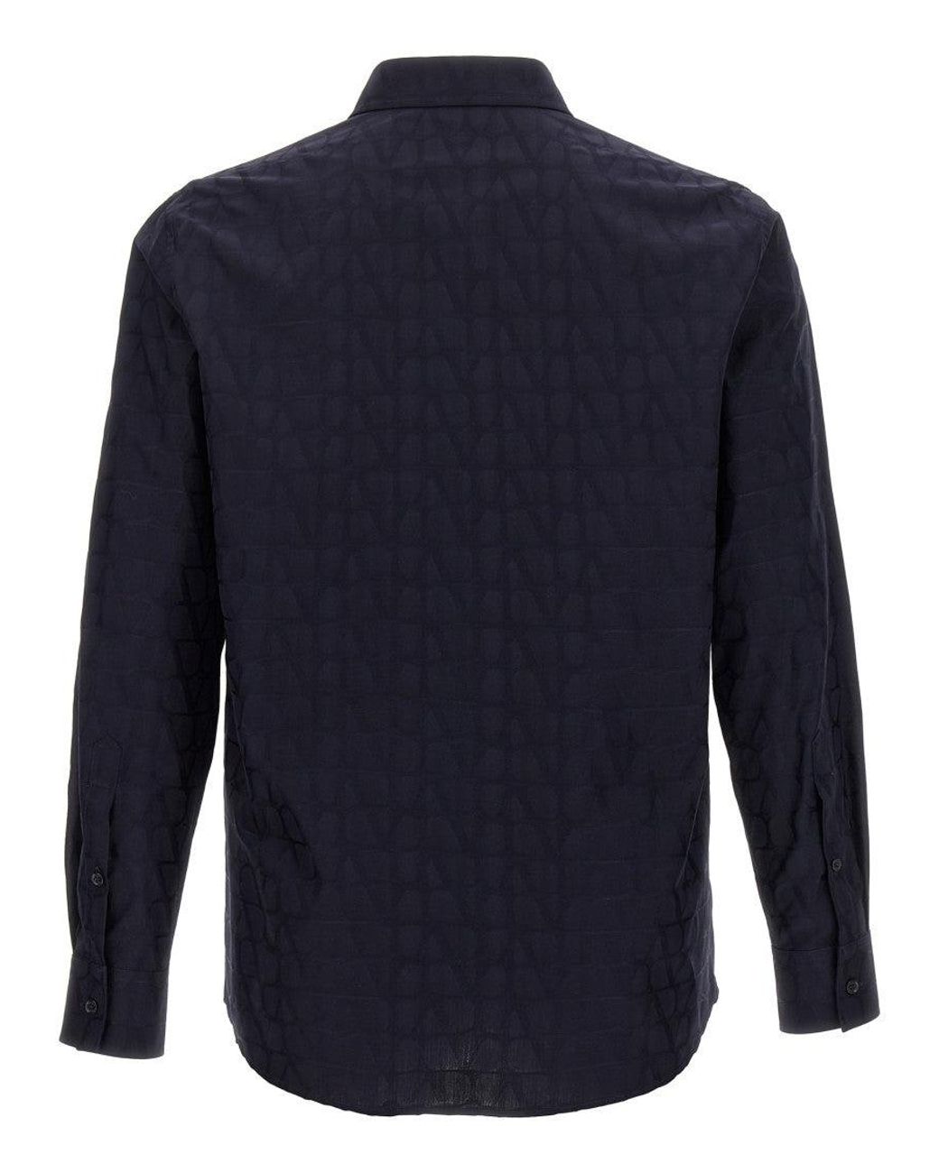 Valentino Blue Toile Iconographe Shirt for men