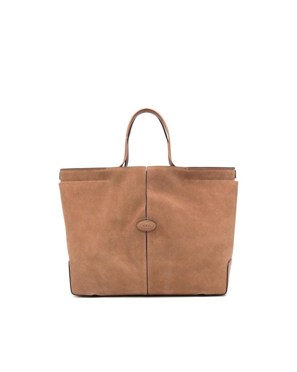 Tod's Brown Di Bag Large Tote
