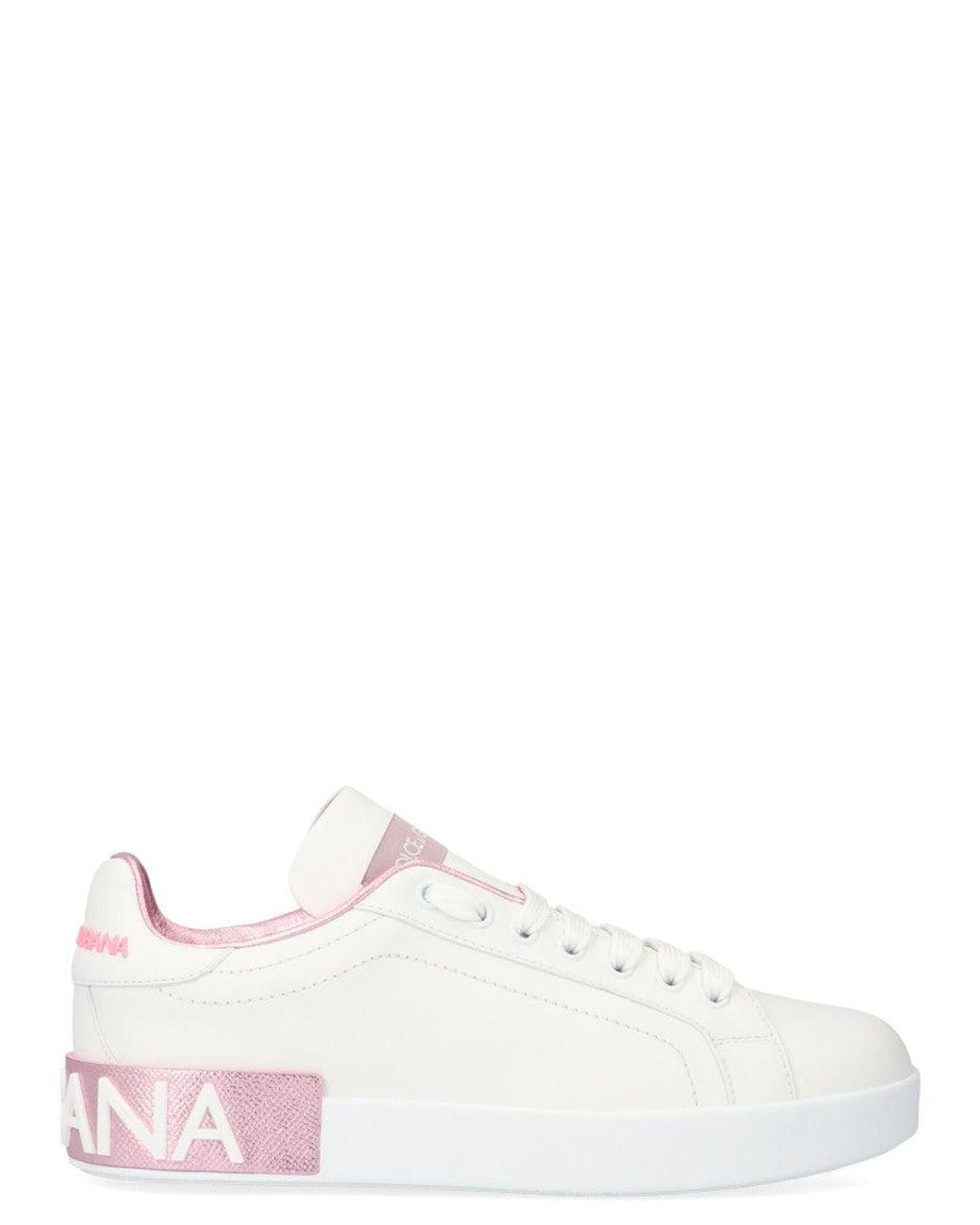 Dolce & Gabbana White Portofino Sneakers
