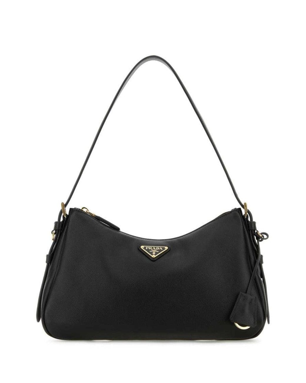 Prada Black Aimee Medium Shoulder Bag