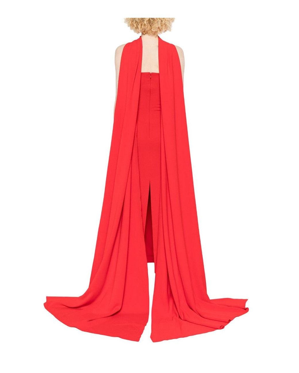 Solace London Red Martine Maxi Dress