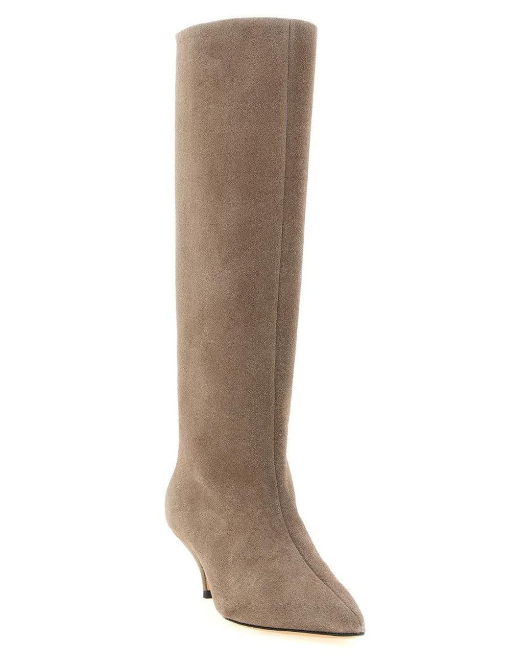 Fabiana Filippi Brown High Suede Boots