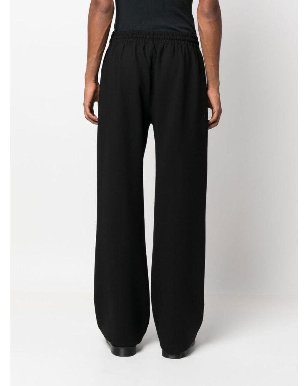 Off-White c/o Virgil Abloh Black Wool Trousers for men