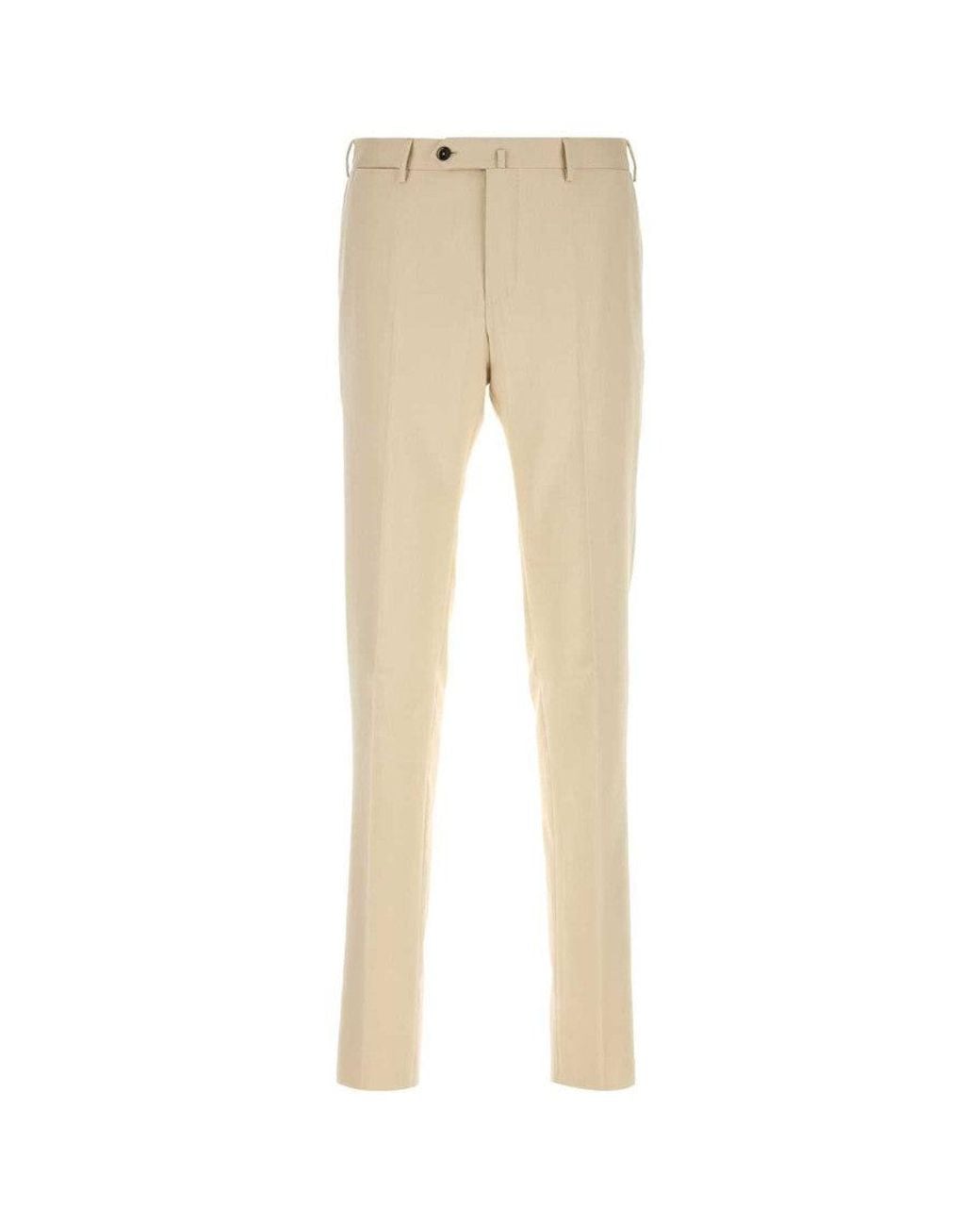 PT Torino Natural Flat Front Pant for men