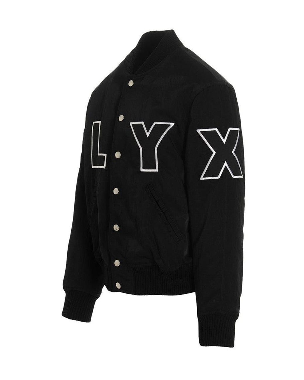 1017 ALYX 9SM Black Logo Bomber Jacket for men
