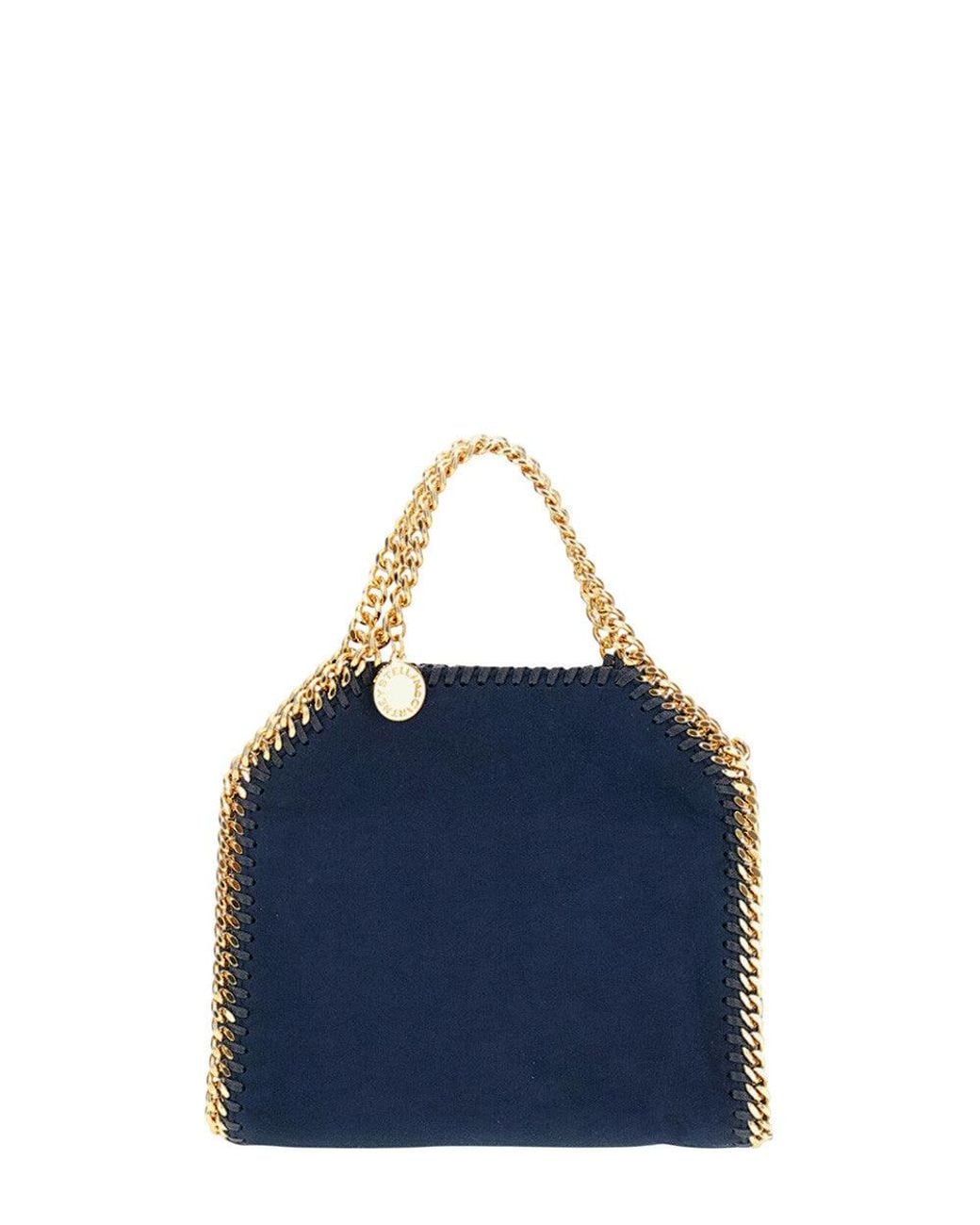 Stella McCartney Blue Falabella Tiny Crossbody Bag