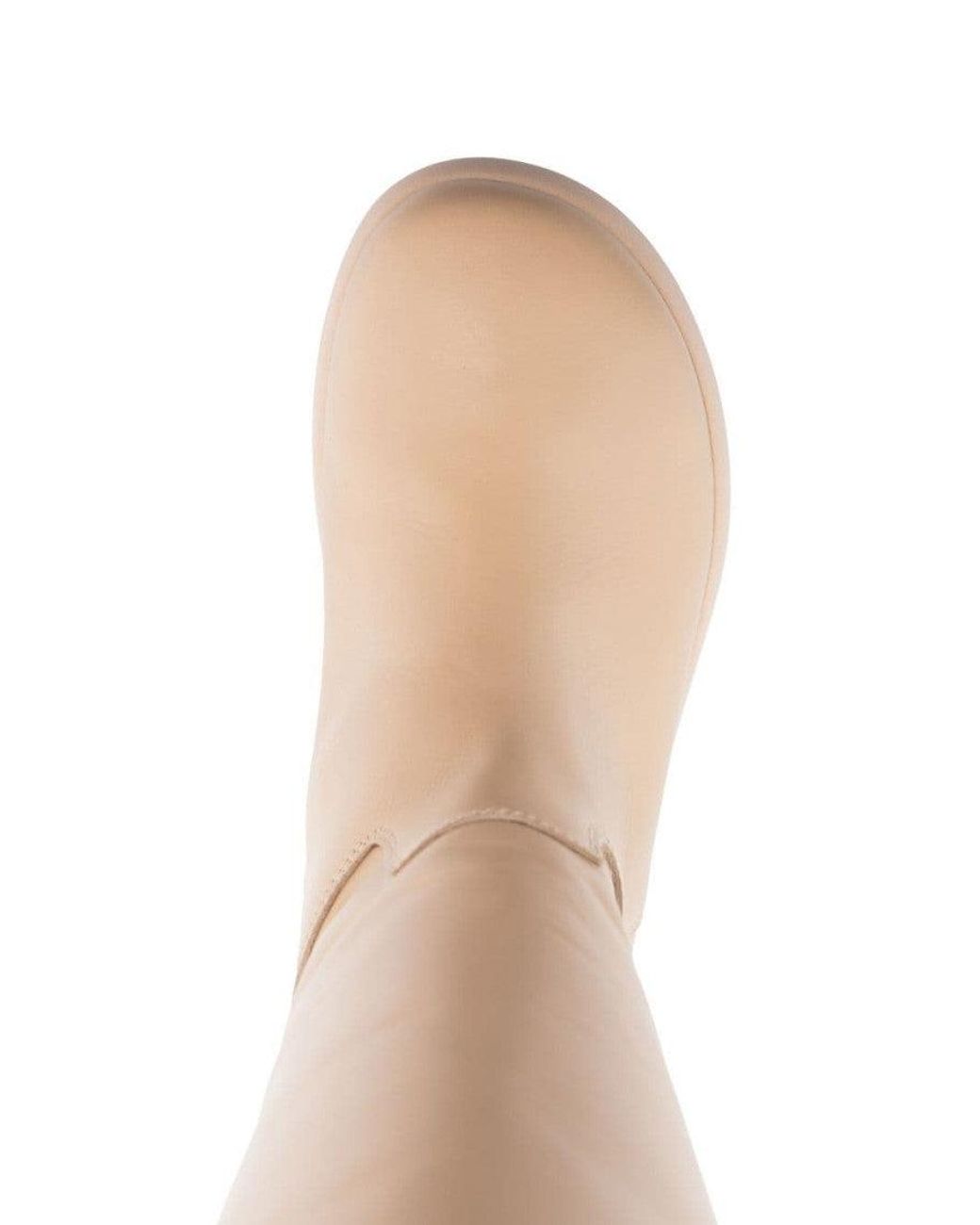 Gia Borghini White Tubular Chunky-Sole Boots