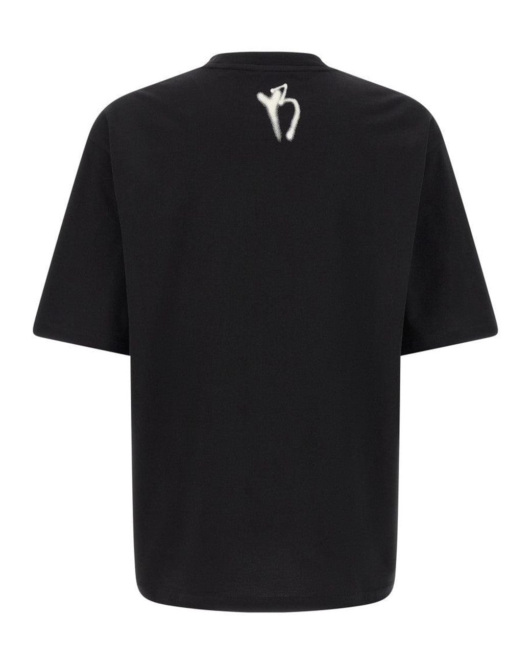 Y-3 Black Crew Neck T-Shirt for men