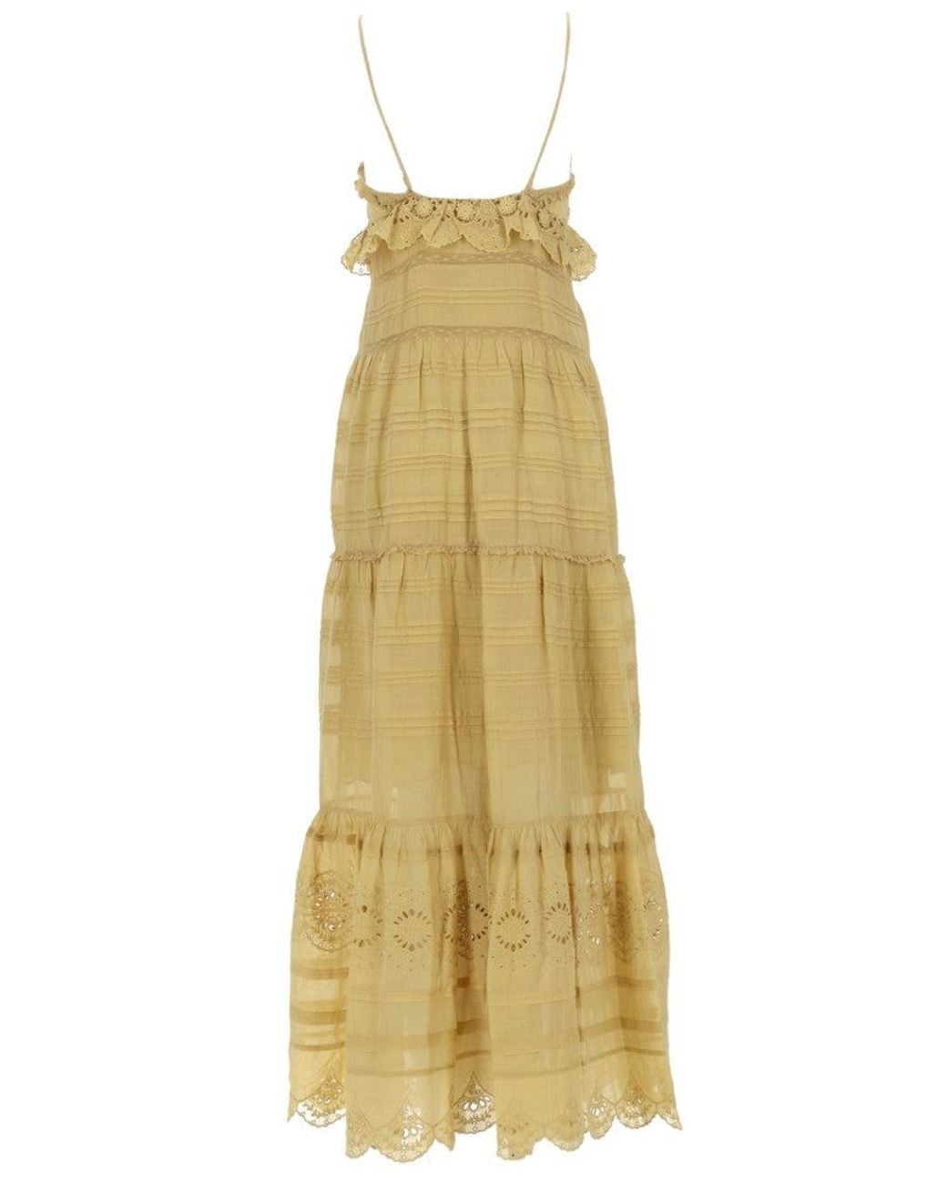 Isabel Marant Metallic Dress Paule Cotton