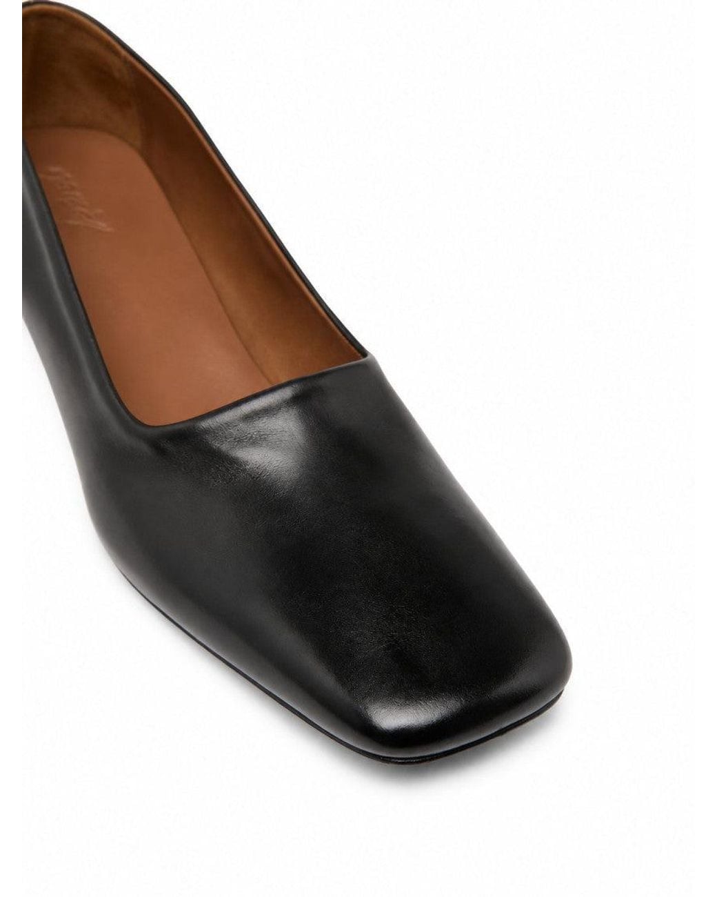 Marsèll Black Leather Decollete Pumps