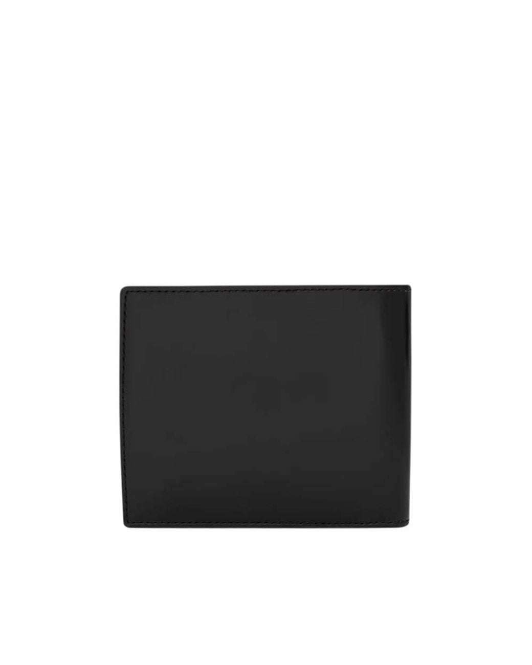 Saint Laurent Black Logo Wallet for men